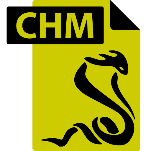 Chm, compiled html, file, format, sumatrapdf icon